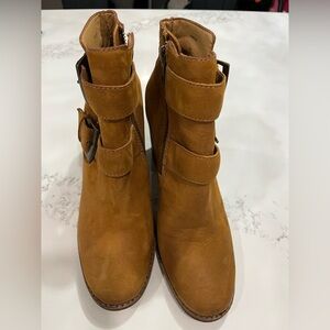 Steve Madden Brown Ankle Booties